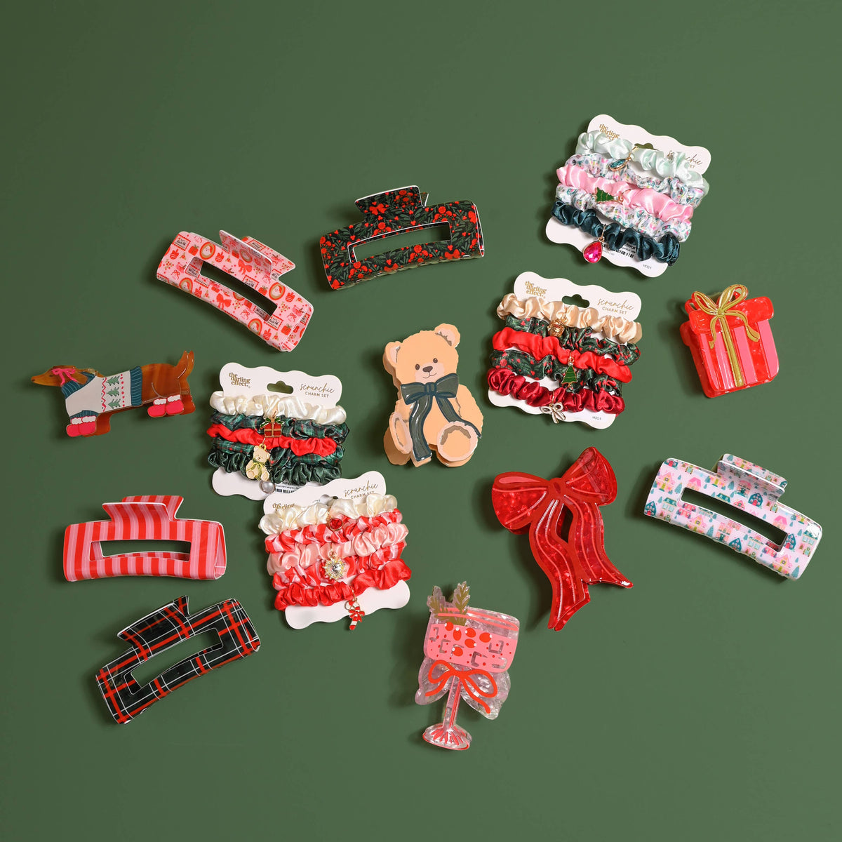 Scrunchie Charm Set