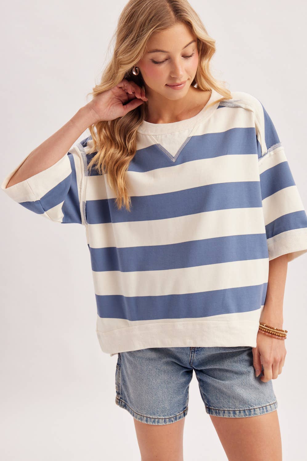 Easygoing Stripe Top