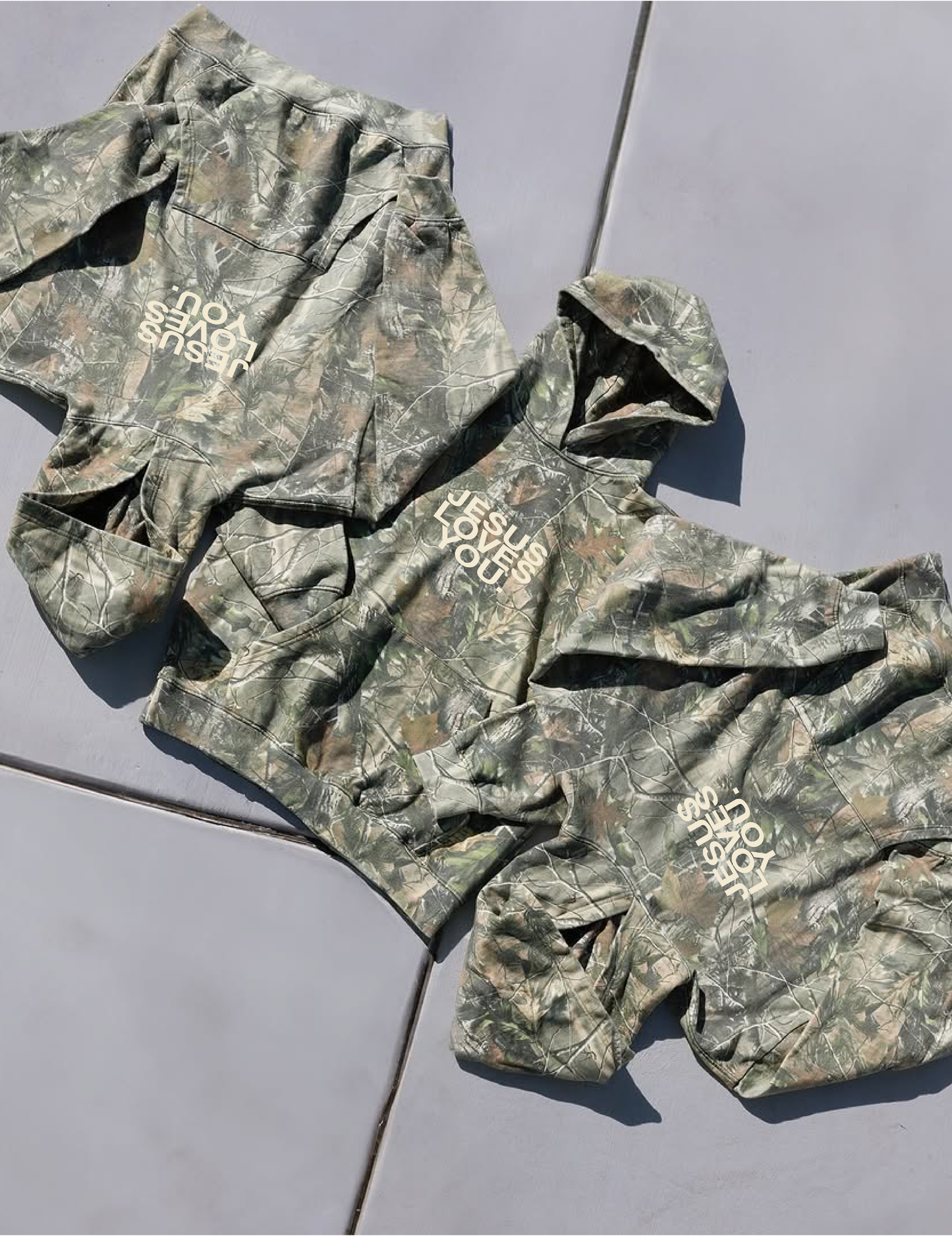 Heavyweight Camo Hoodie
