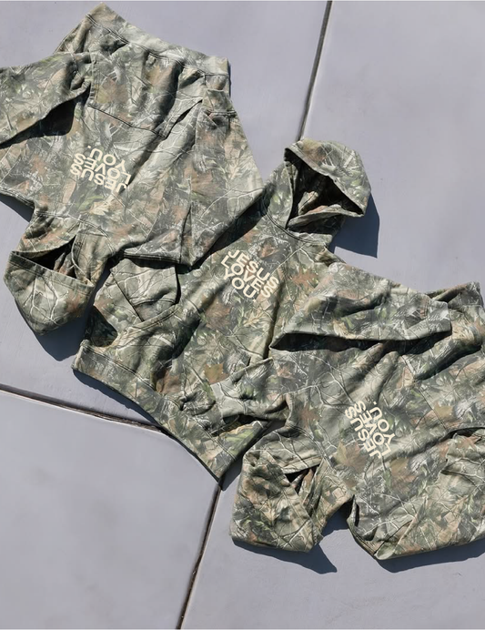 Heavyweight Camo Hoodie