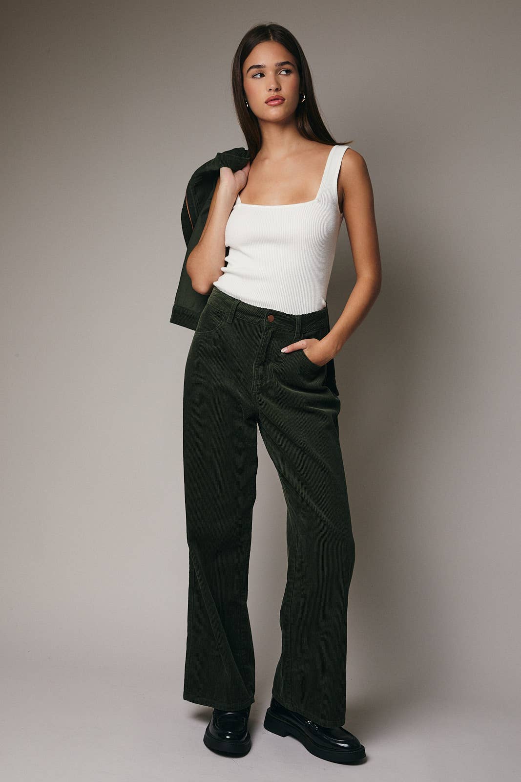 Evergreen Corduroy Pants