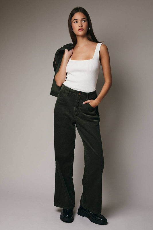 Evergreen Corduroy Pants