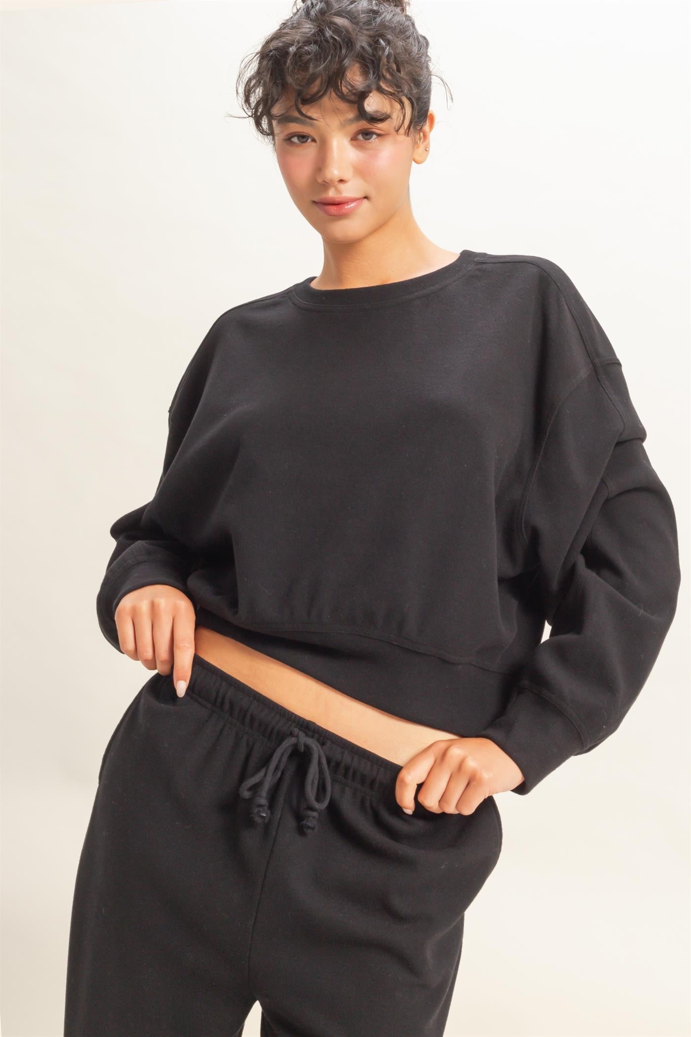 Soft Rib Sweatshirt