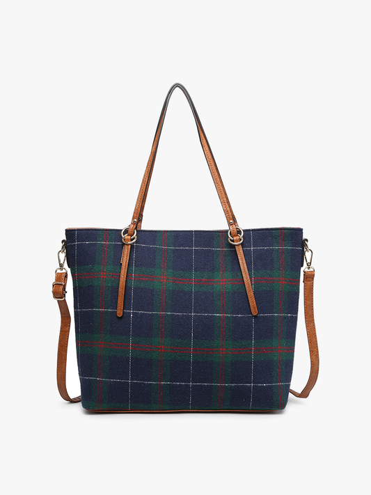 Ingrid Tote w/ Zipper Closure