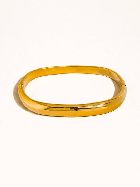 Renzi 18K Gold Non-Tarnish Classic Bangle