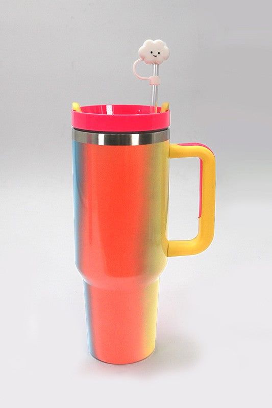 40oz TUMBLER STRAW COVER CAP