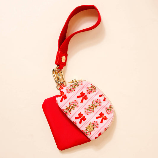 Dynamic Duo Pouch Wristlet-Oh So Merry