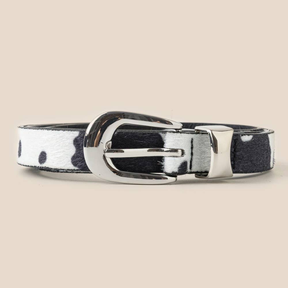 Cow Hide Western Leather Belt