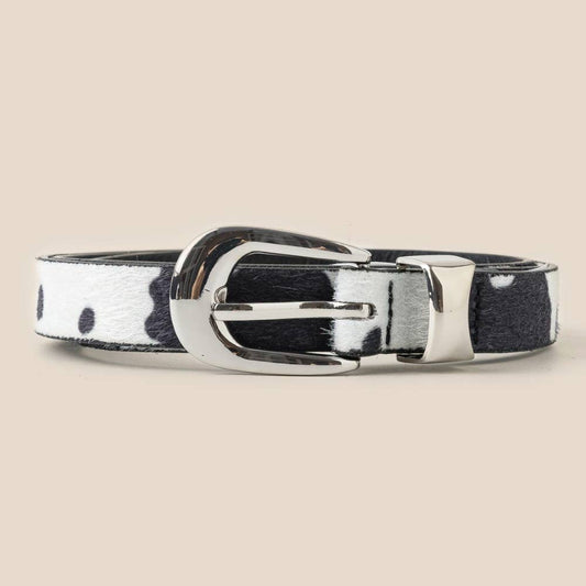 Cow Hide Western Leather Belt