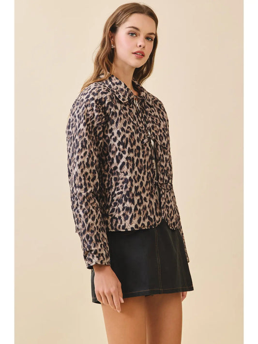 Amber Leopard Jacket