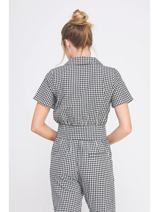 Easy Gingham Top