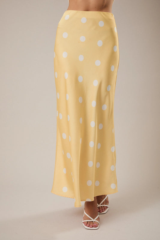 Effortless Satin Maxi Skirt