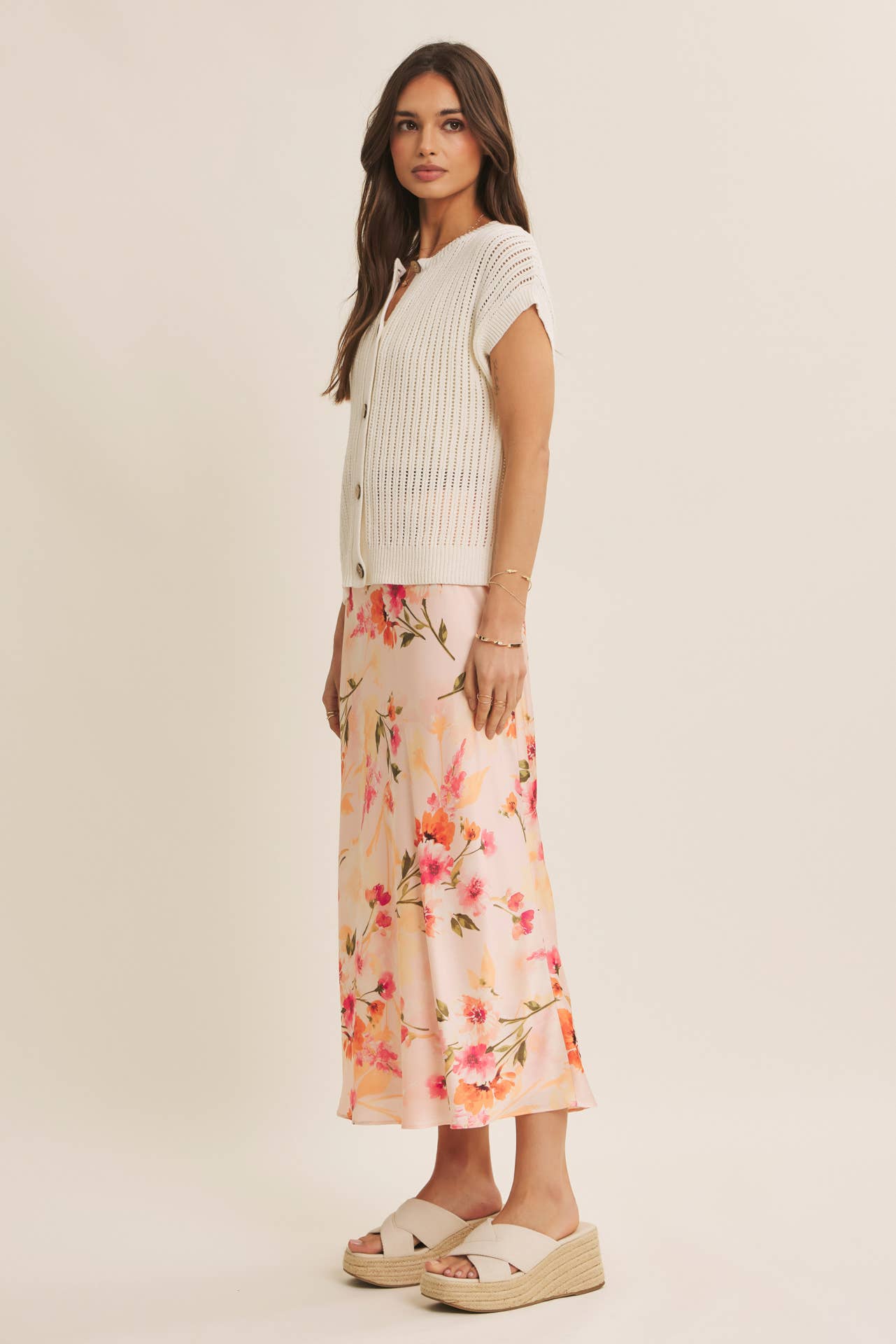 Juliet Satin Skirt