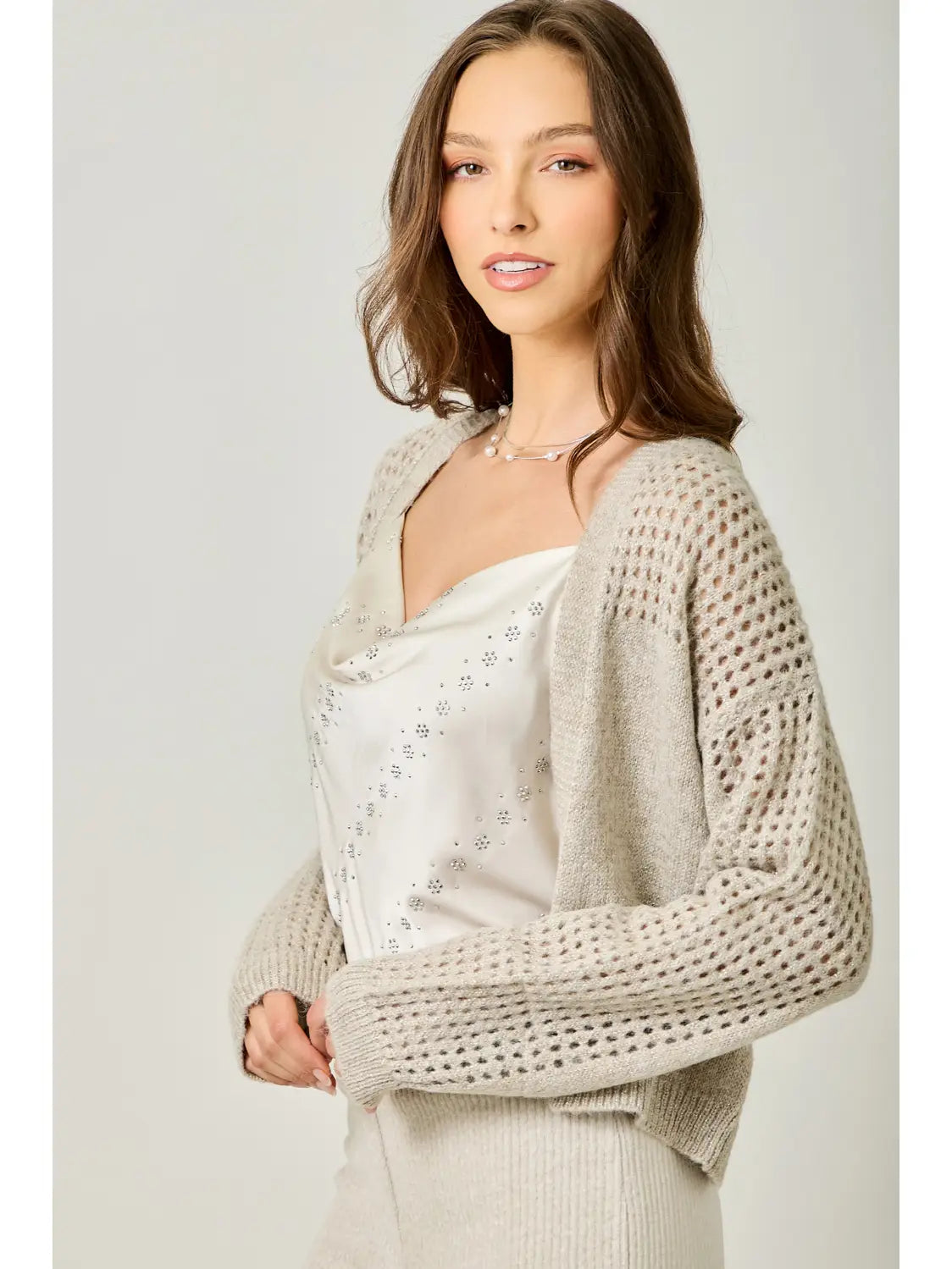 Gilded Glow Cardigan