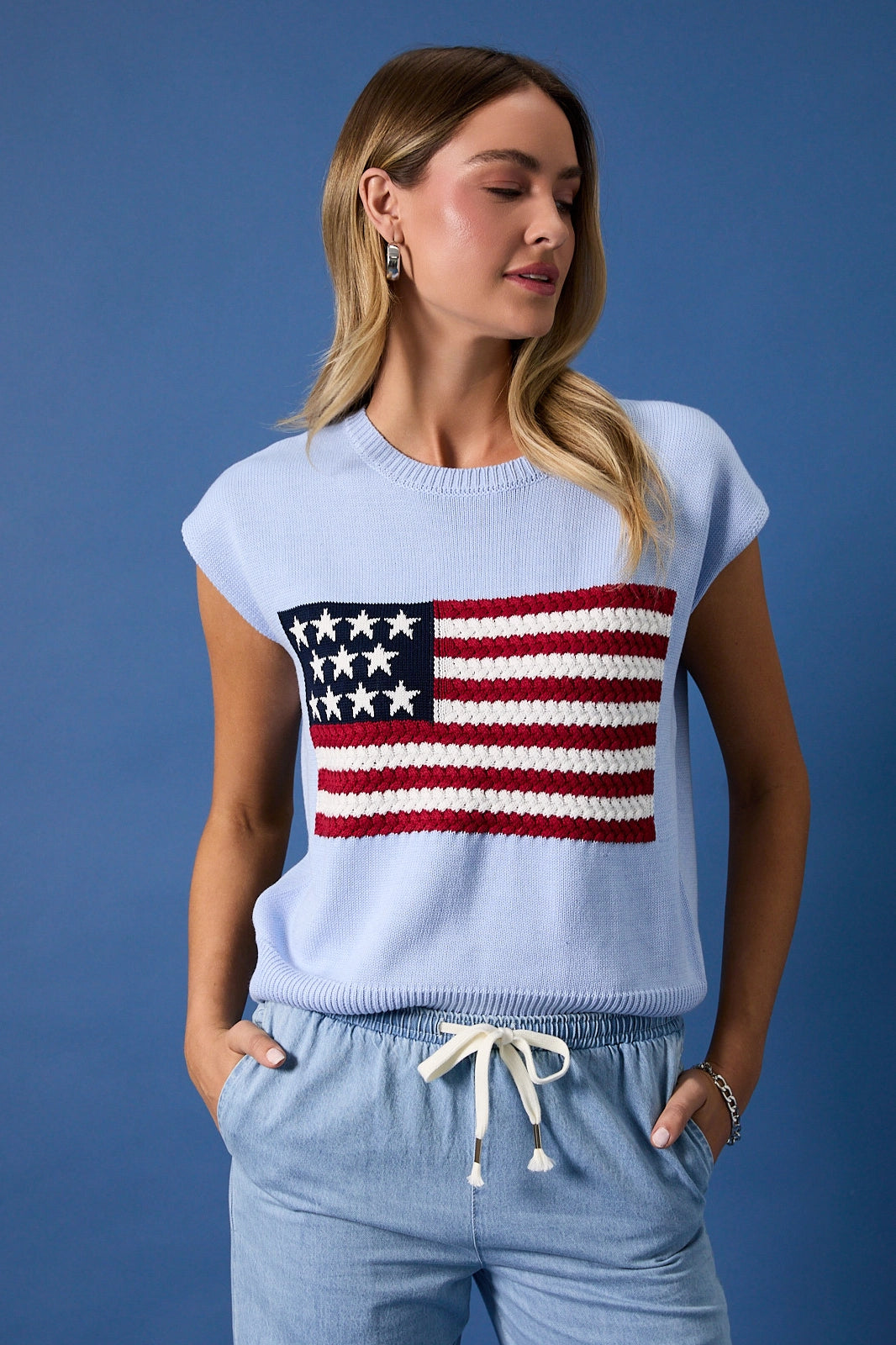 Americana Knit Sweater