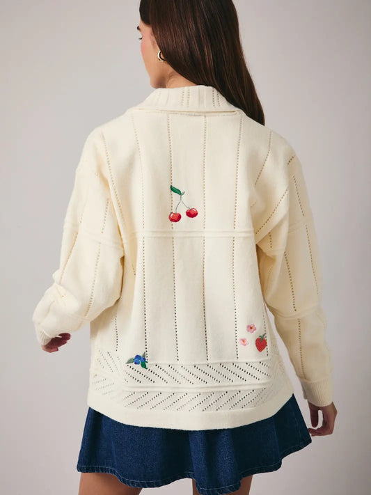 Berry Sweet Cardigan