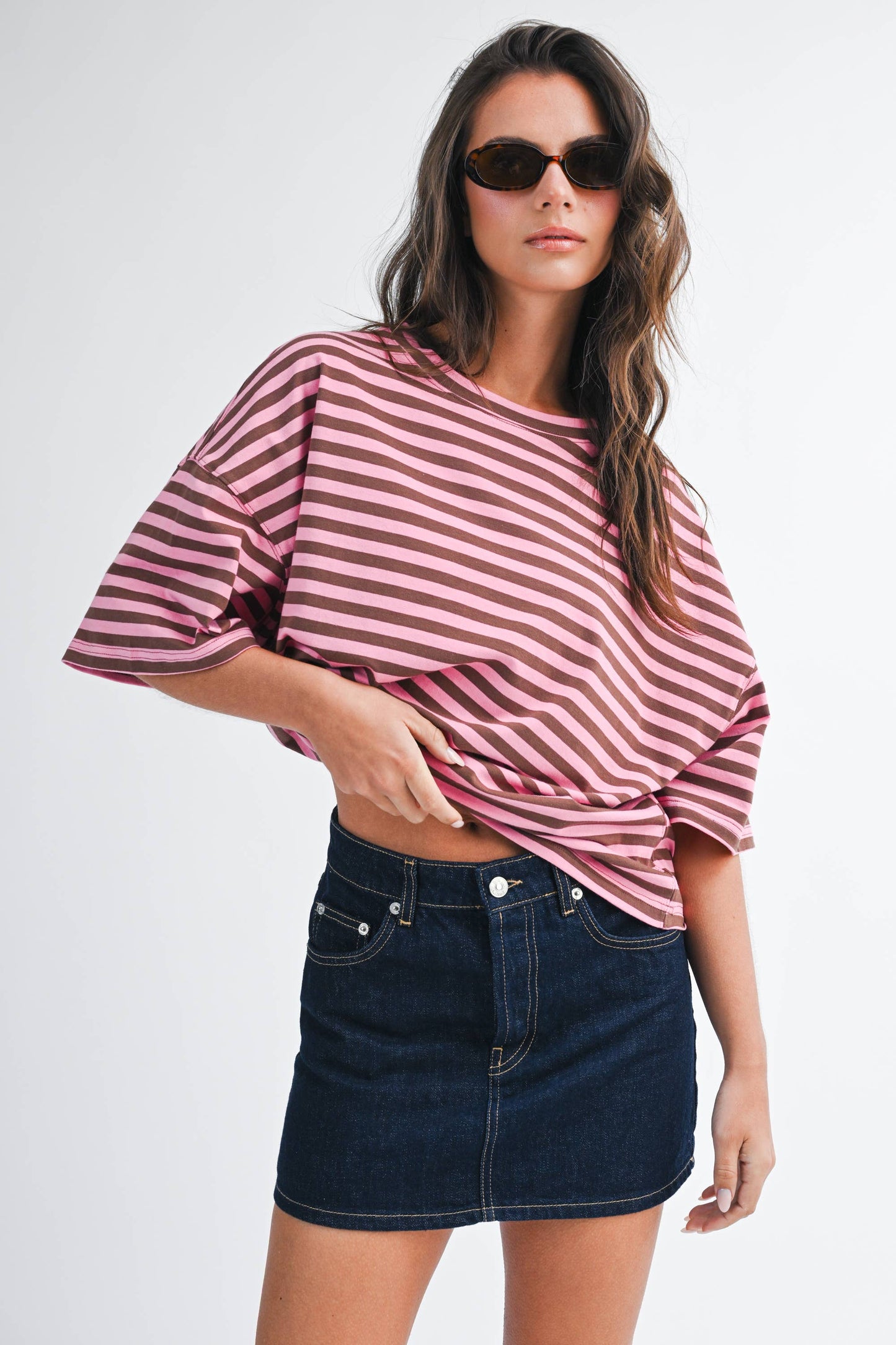 Lennon Stripe Tee