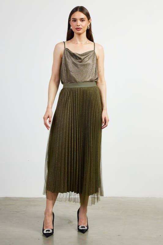 Celeste Pleated Skirt
