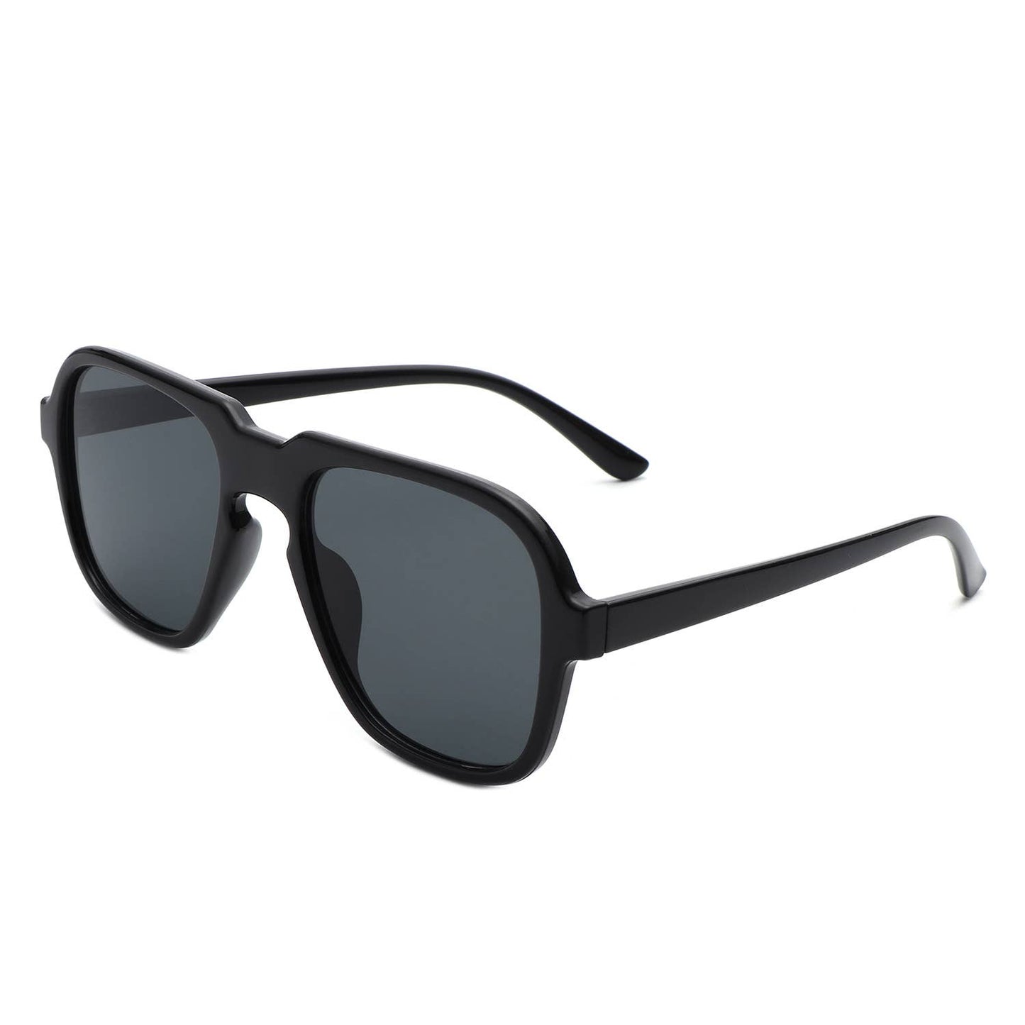 Retro Square Fashion Vintage Style Aviator Sunglasses