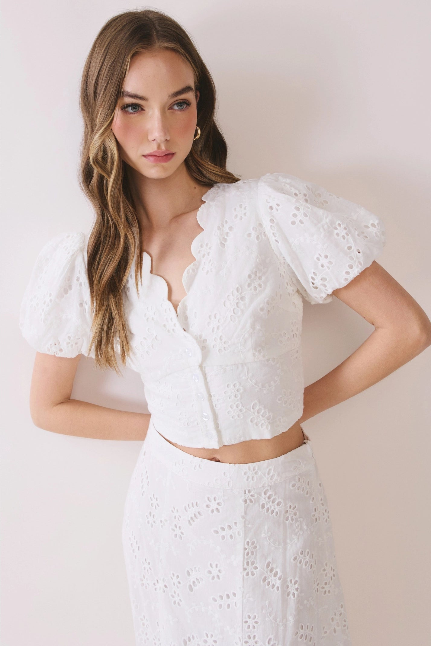 Heirloom Eyelet Top