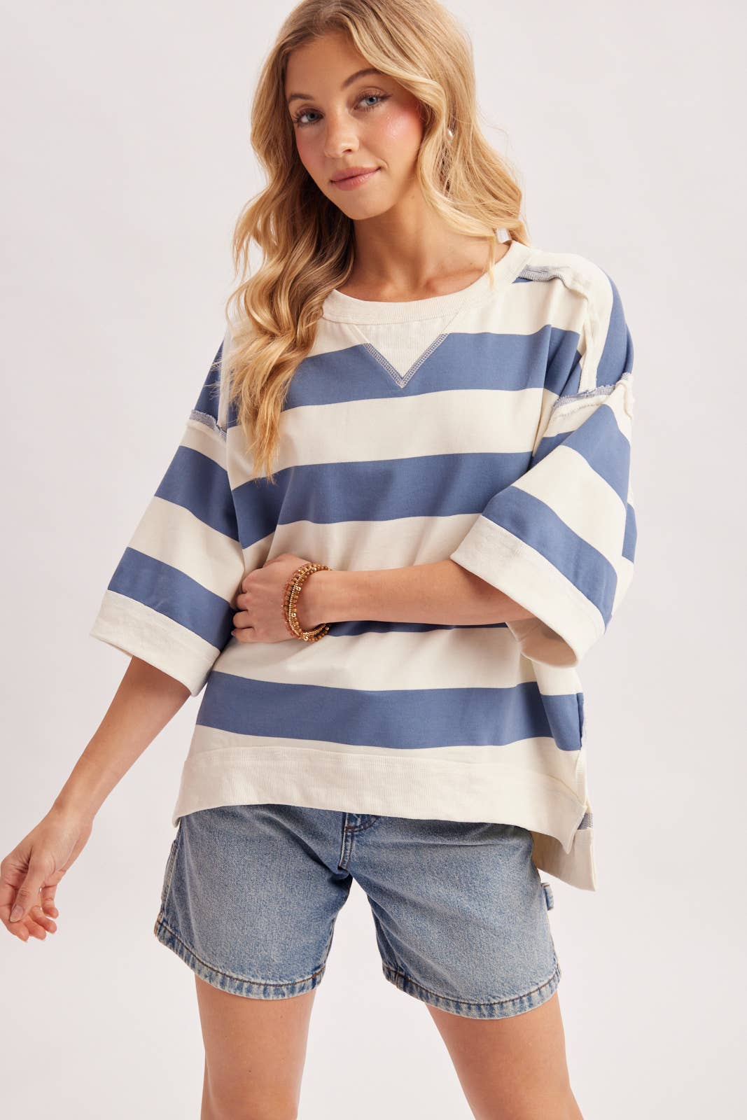 Easygoing Stripe Top