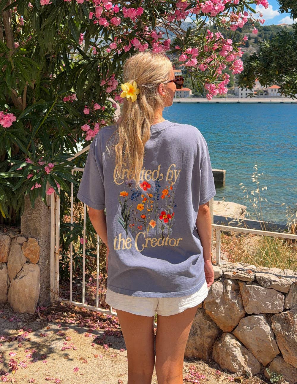 Created by the Creator Plum Unisex Tee