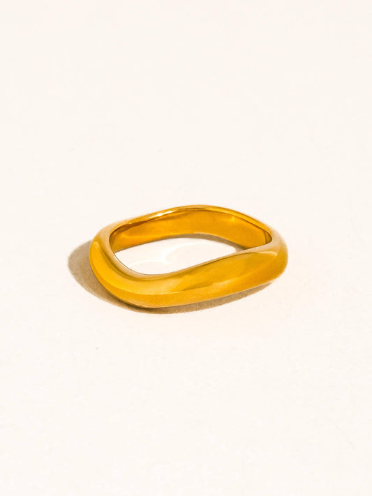 18K Gold Non-Tarnish Stackable Ring