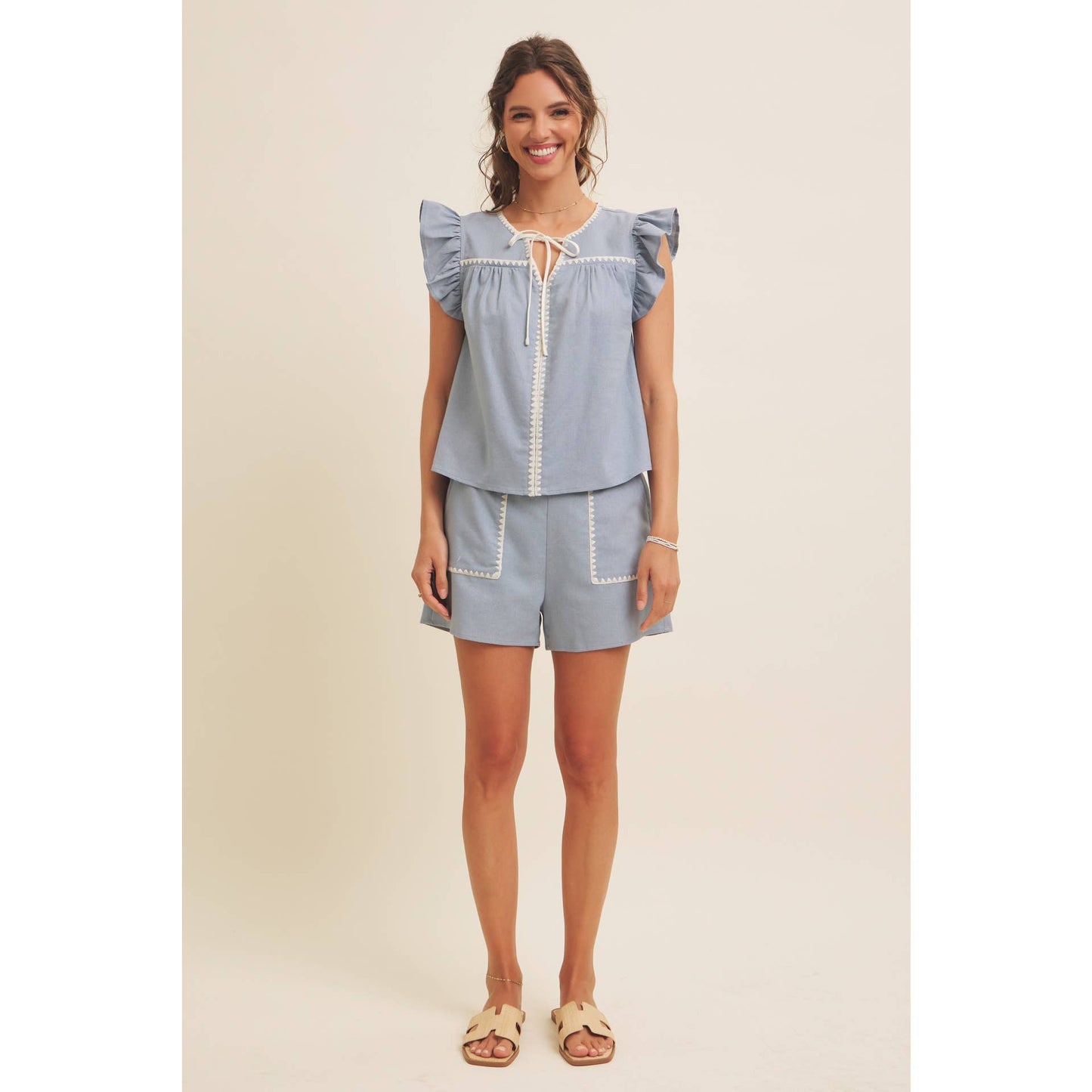 Seaside Stitch Shorts