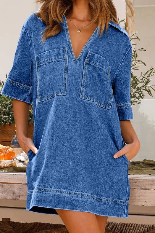 Riviera Denim Dress