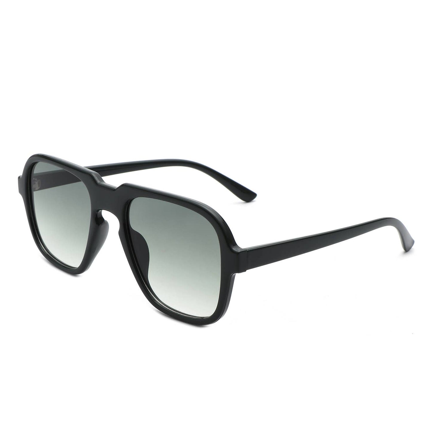 Retro Square Fashion Vintage Style Aviator Sunglasses