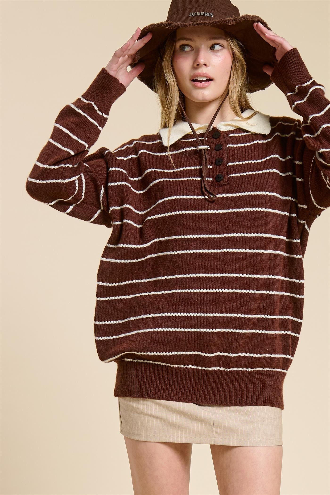 Lane Polo Sweater