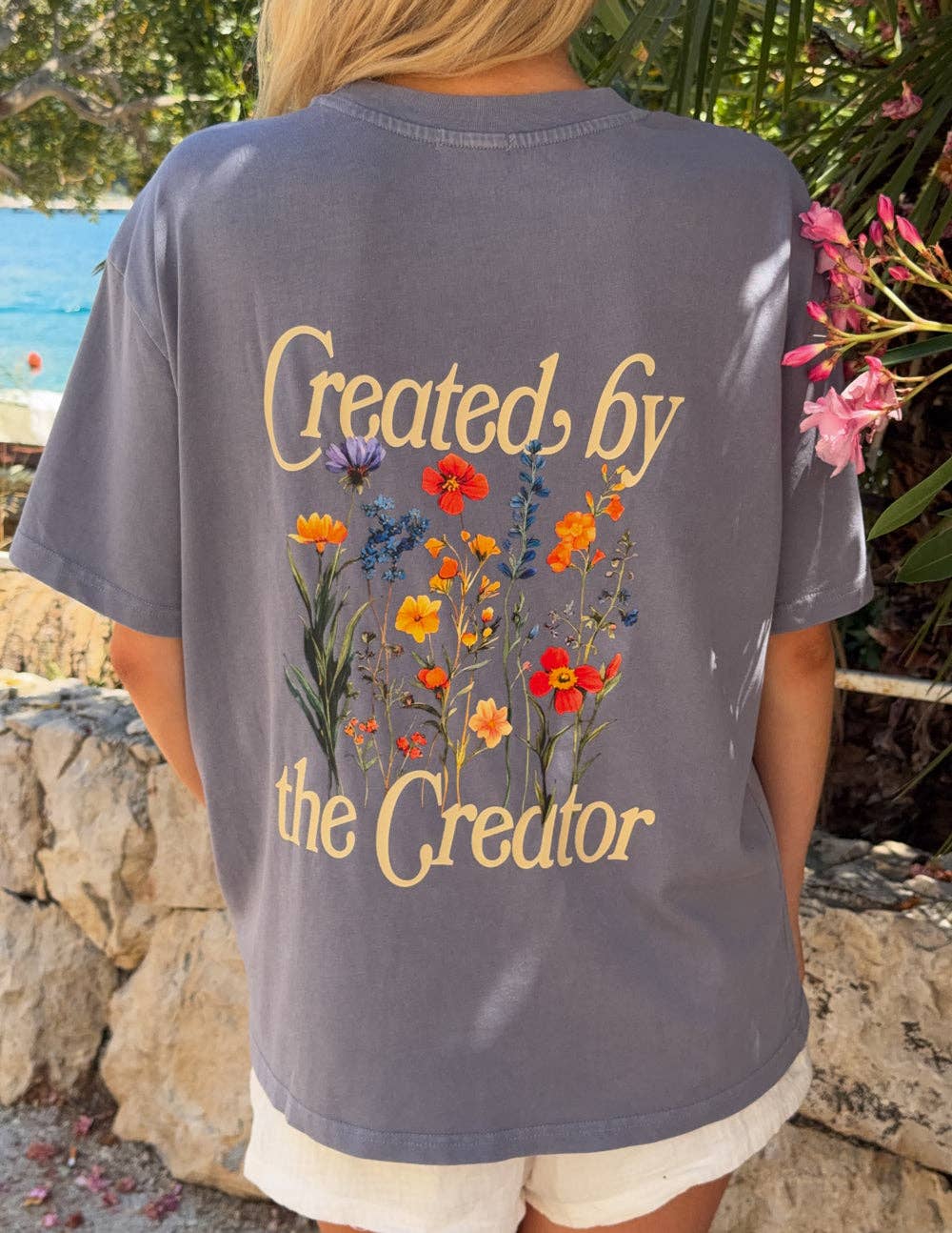 Created by the Creator Plum Unisex Tee