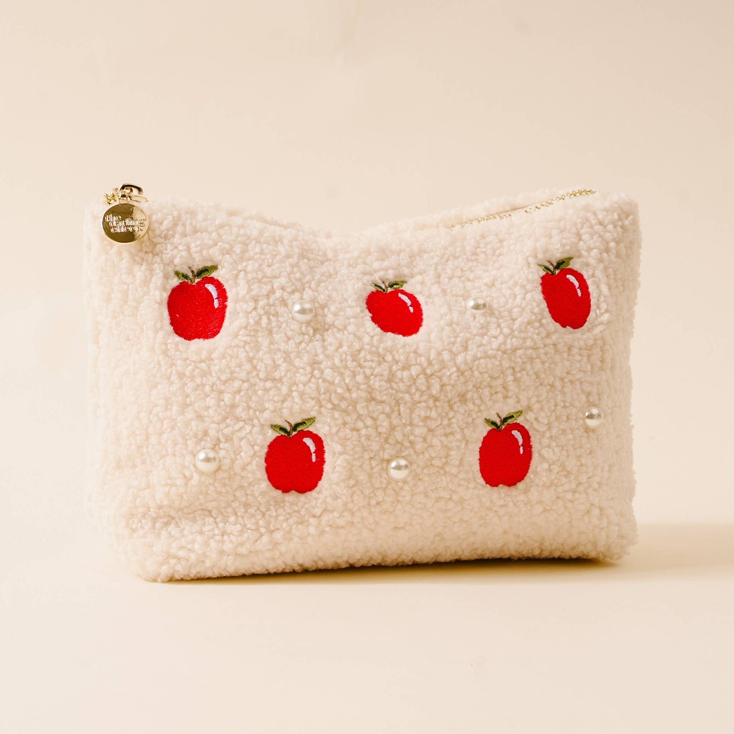 Teddy Pouch-Apples & Pearls
