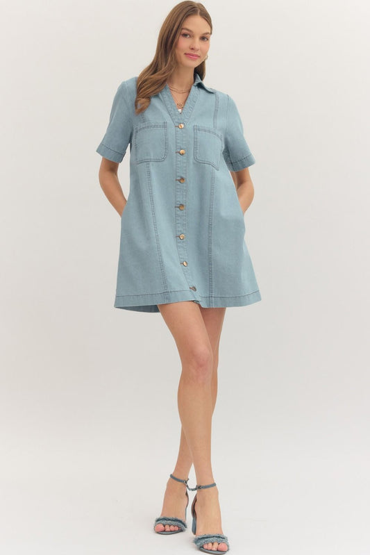 Blue Jean Dress