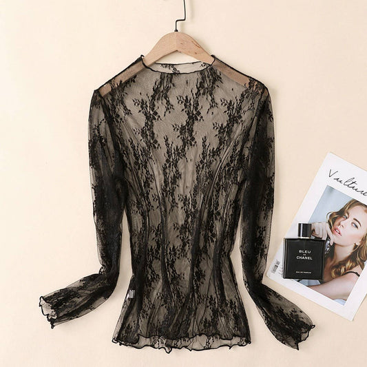 Mesh & Lace Top
