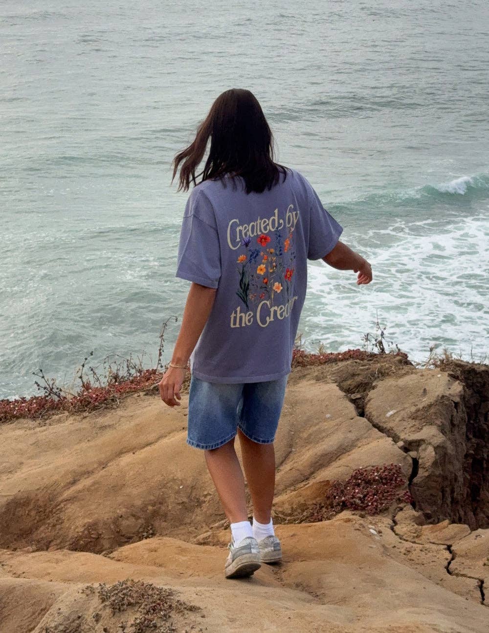 Created by the Creator Plum Unisex Tee