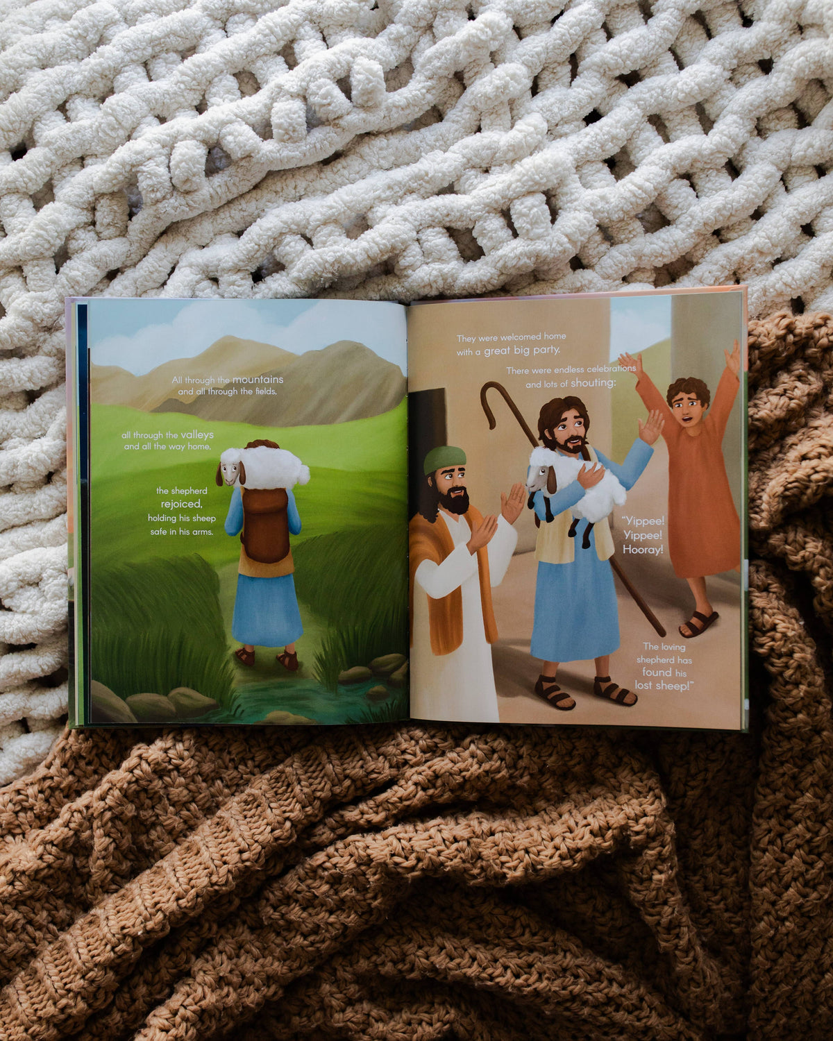 The Story of the Lost Sheep Children's Book