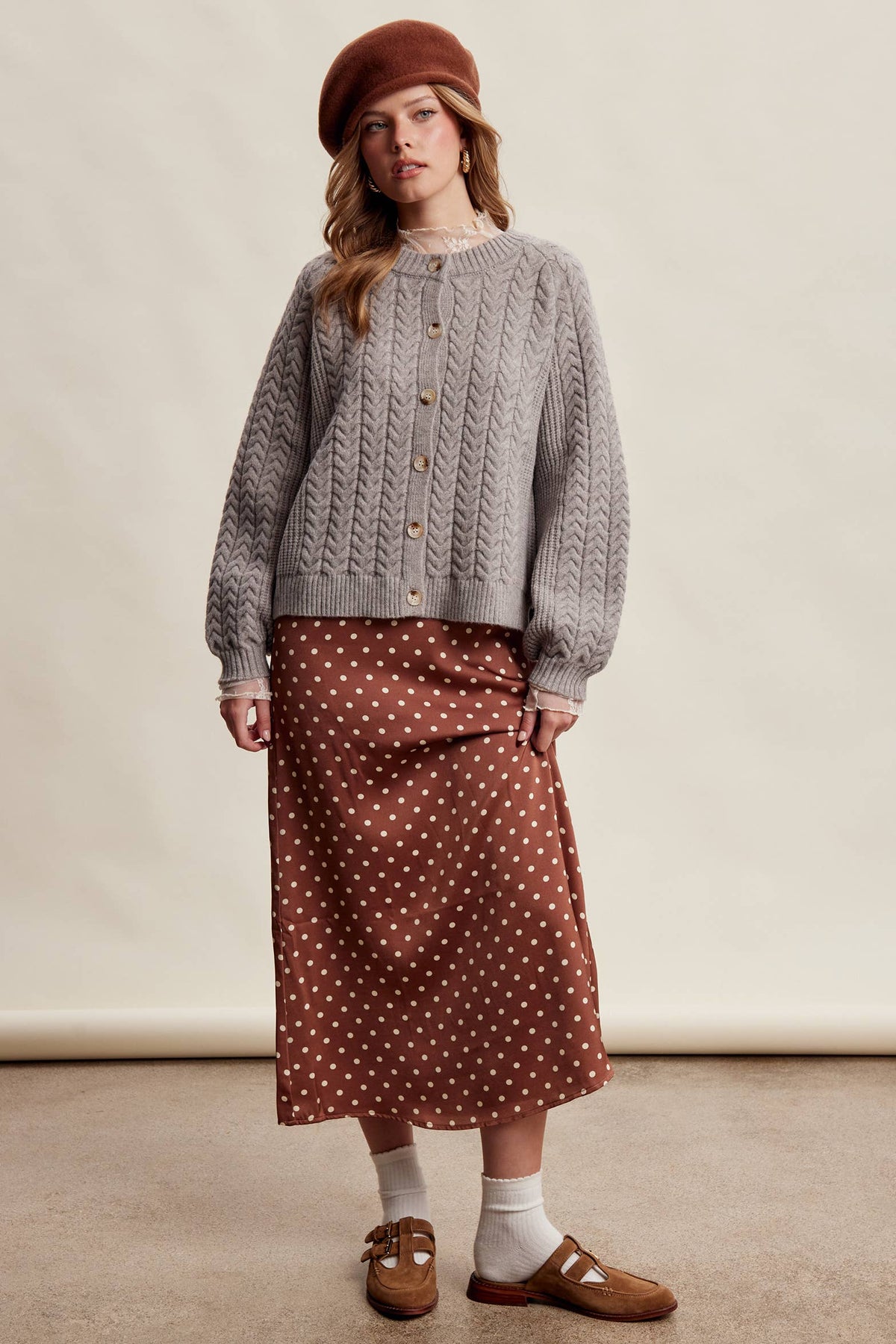 Mocha Muse Skirt