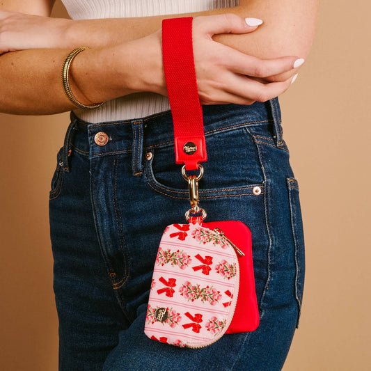 Dynamic Duo Pouch Wristlet-Oh So Merry