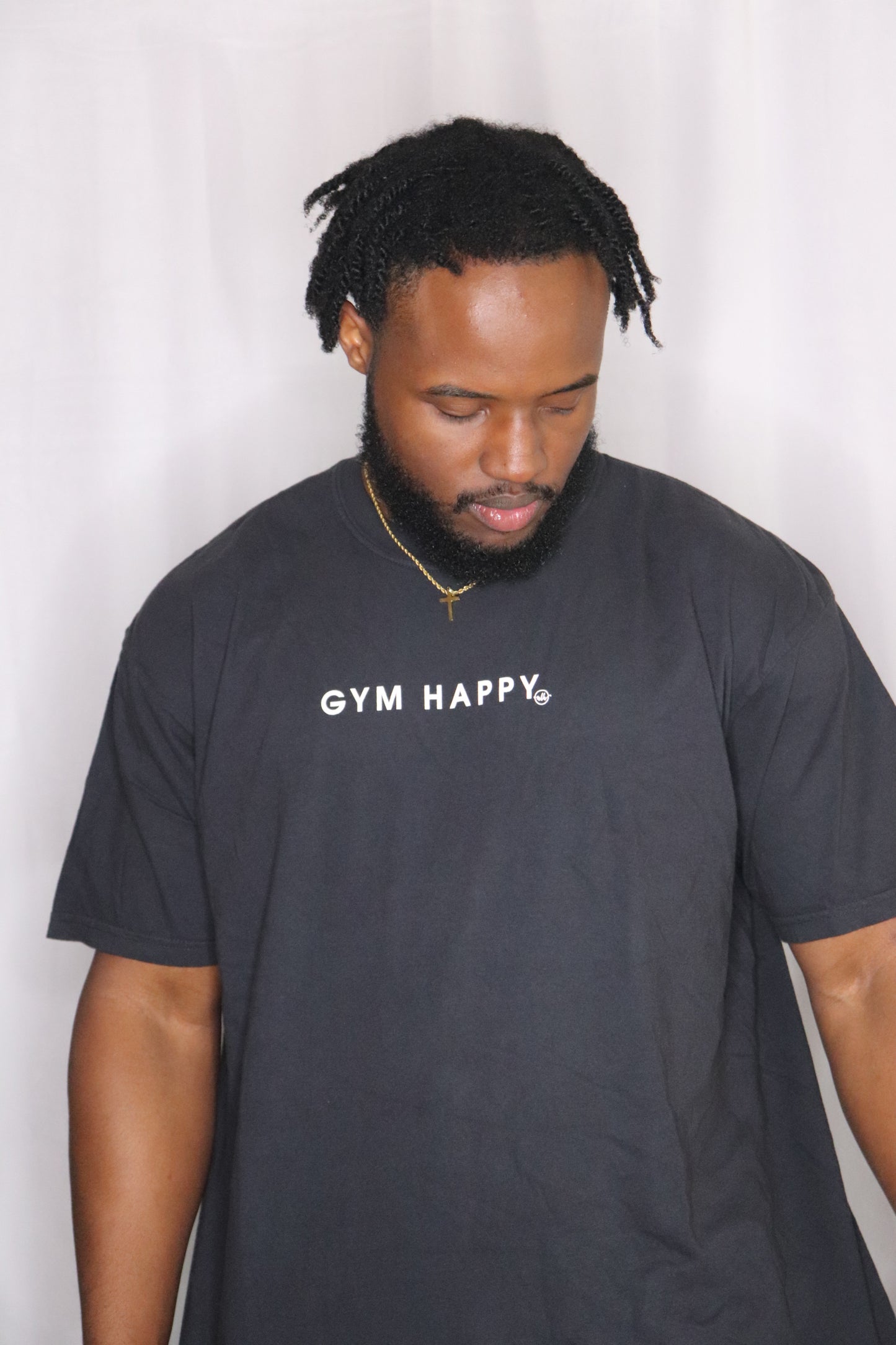 Gym Happy Workout Graphic Tee